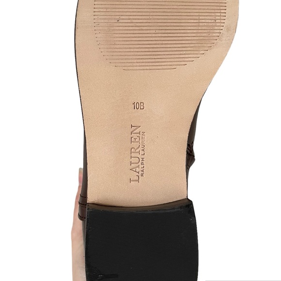 Lauren Ralph Lauren Brown Riding Boots, NWOT - Size 10 - Picture 4 of 5